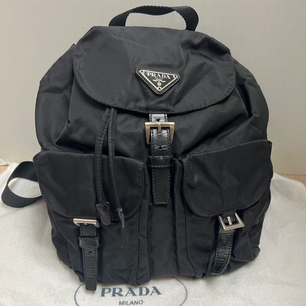 Authentic Prada Backpack